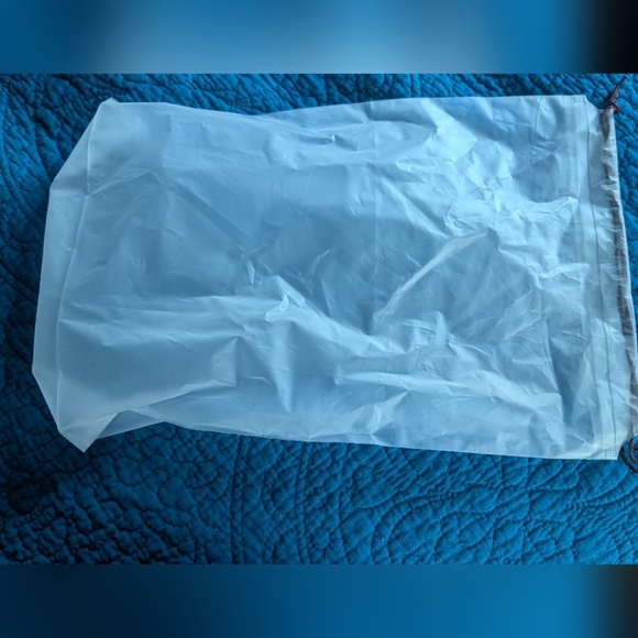 Shappy Translucent Shoes Bags for Travel Storage Large Clear Drawstring Bag - Picture 1 of 3